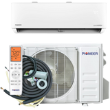 Pioneer 18k-24k BTU Quantum Hyperformance Mini Split Hyper Heat Pump 230V - w/ EZ Install Lineset Kit