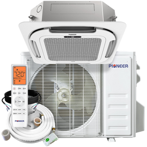 Pioneer 18k-24k BTU Quantum Ultra Ceiling Cassette Ductless Mini Split - Main