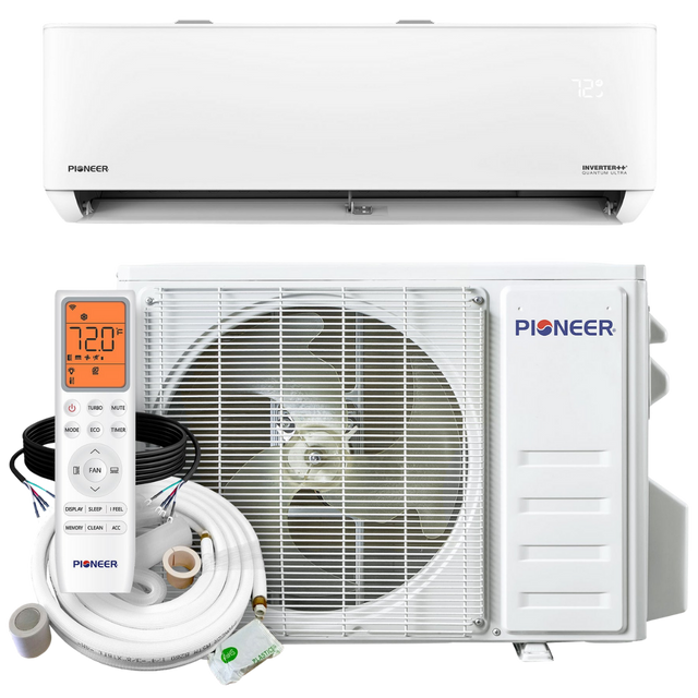Pioneer 18k-24k BTU Quantum Ultra High-Wall Ductless Mini Split - Main