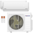 Pioneer 21,000 BTU Dual Zone Quantum Ultra Mini Split Heat Pump 9k+12k - Main