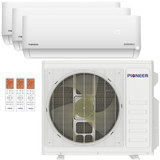 Pioneer 27,000 BTU Tri-Zone Quantum Ultra Mini Split 9k+9k+9k - Main