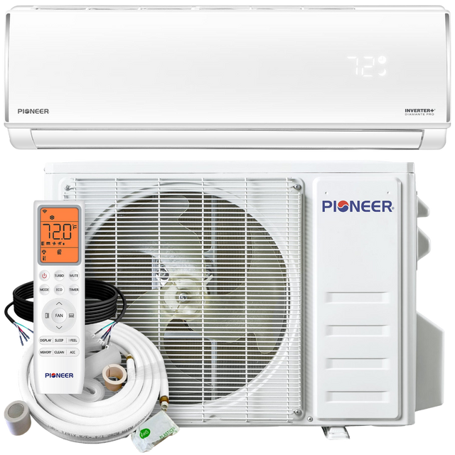 Pioneer 30,000 BTU Diamante Pro High-Wall Series Ductless Mini Split - Main