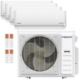 Pioneer 30,000 BTU Quad-Zone Quantum Ultra Mini Split Heat Pump 12k+9k+9k+9k - Main