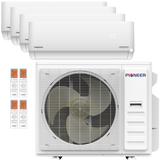 Pioneer 36,000 BTU Quad-Zone Quantum Ultra Mini Split Heat Pump 9k+9k+9k+9k - Main