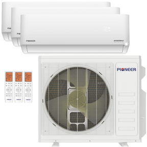 Pioneer 36,000 Tri Zone Quantum Ultra Mini Split 12K+12k+12k - Main
