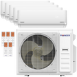Pioneer 45,000 BTU Five-Zone Quantum Ultra Mini Split Heat Pump 9k+9k+9k+9k+9k - Main