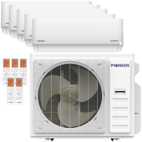Pioneer 45,000 BTU Five-Zone Quantum Ultra Mini Split Heat Pump 9k+9k+9k+9k+9k - Main