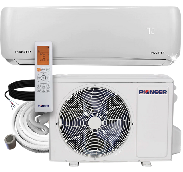 Pioneer 12,000 BTU 115V Mini Split w/Heat Pump