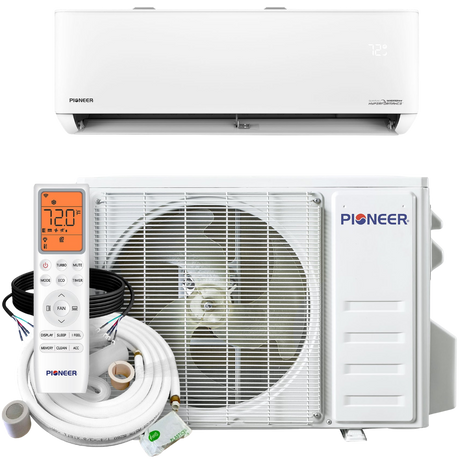Pioneer 9k-12k BTU Quantum Hyperformance Mini Split Heat Pump 230V - Main