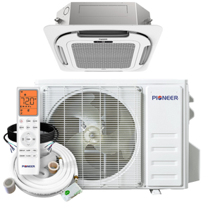 Pioneer 9k-12k Quantum Ultra Ceiling Cassette Ductless Mini Split - Main