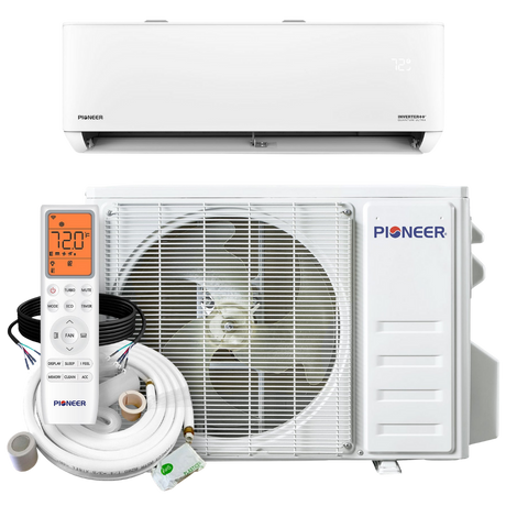 Pioneer 9k-12k BTU Quantum Ultra High-Wall Ductless Mini Split - Main