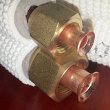 Pioneer Copper Piping Kit for Mini Split Installation 1/4-1/2 - Closeup 2