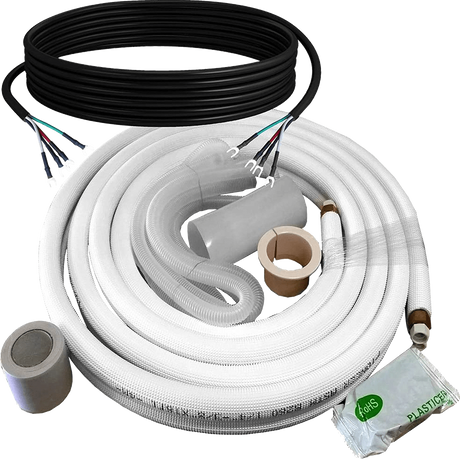 Pioneer Copper Piping Kit for Mini Split Installation 1/4-1/2