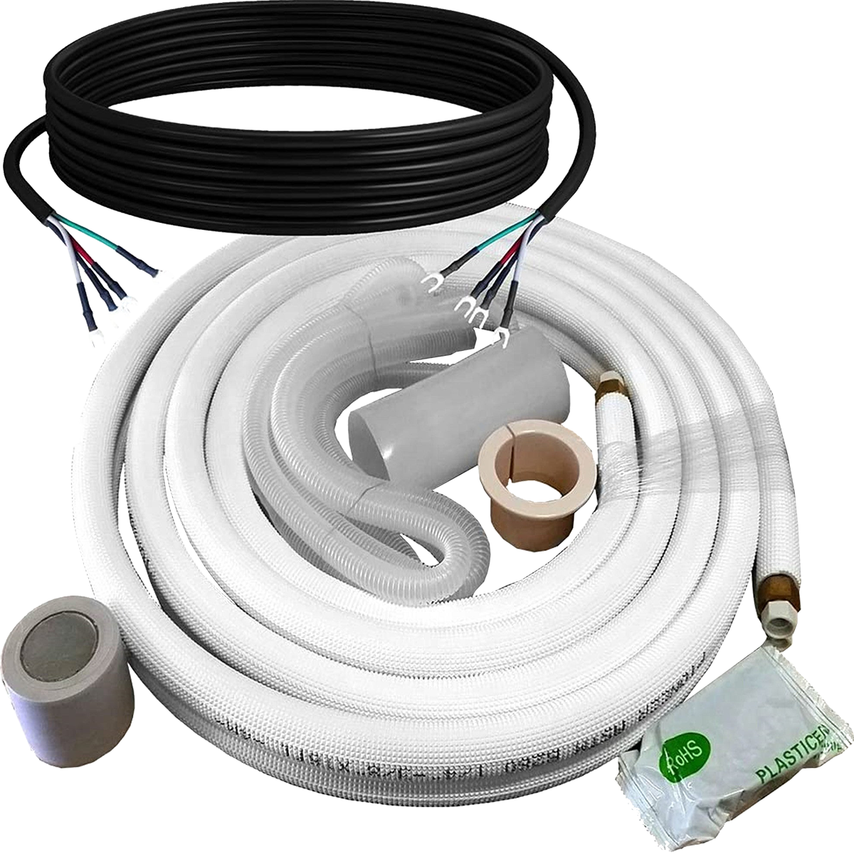 Pioneer Copper Piping Kit for Mini Split Installation 1/4-1/2