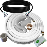Pioneer Copper Piping Kit for Mini Split Installation 1/4-1/2