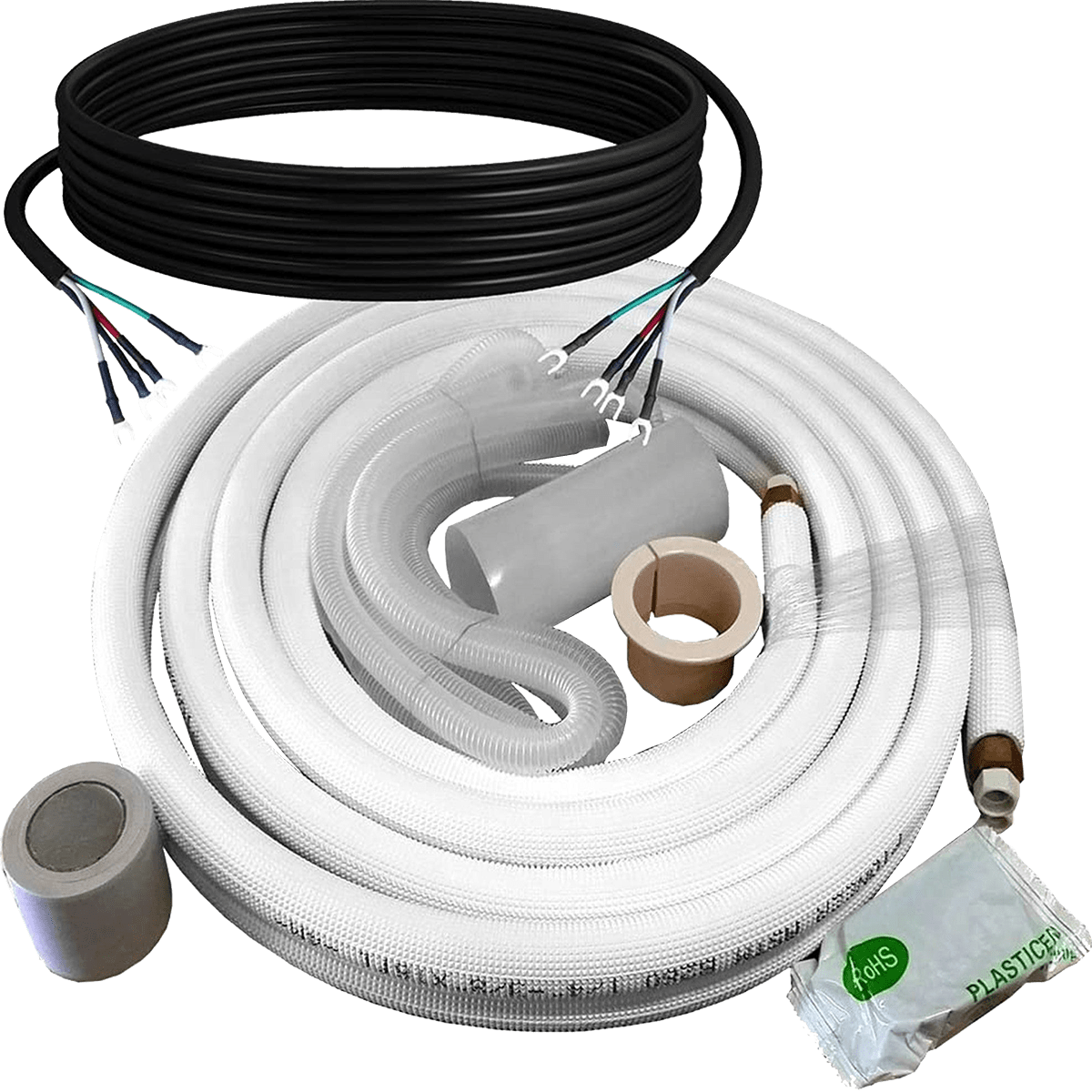 Pioneer Copper Piping Kit for Mini Split Installation 1/4-5/8
