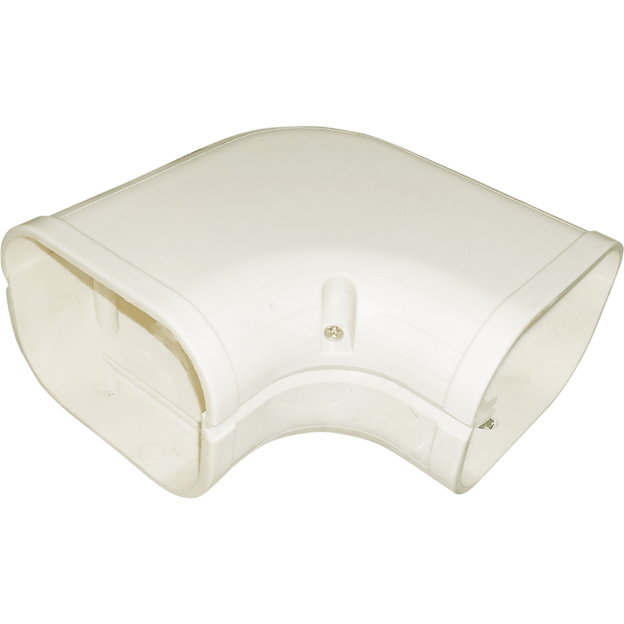 Pioneer Decorative PVC Line Cover Kit for Mini Split AC's & Heat Pumps (WYS-LCVR-KIT) - Flat Elbow