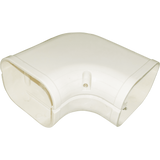 Pioneer Decorative PVC Line Cover Kit for Mini Split AC's & Heat Pumps (WYS-LCVR-KIT) - Flat Elbow