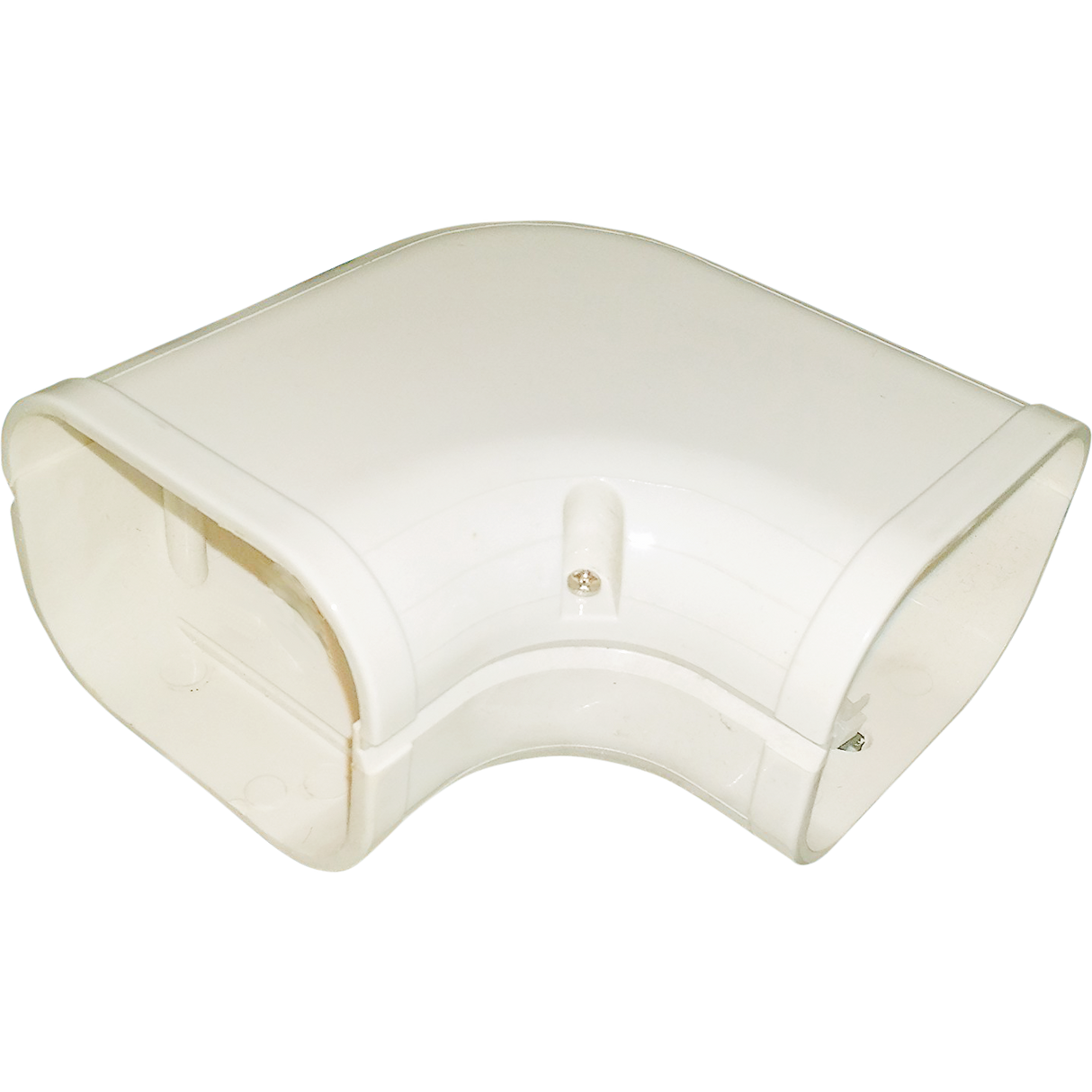 Pioneer Decorative PVC Line Cover Kit for Mini Split AC's & Heat Pumps (WYS-LCVR-KIT) - Flat Elbow