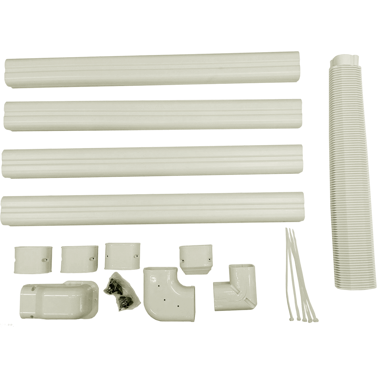 Pioneer Decorative PVC Line Cover Kit for Mini Split AC's & Heat Pumps (WYS-LCVR-KIT)