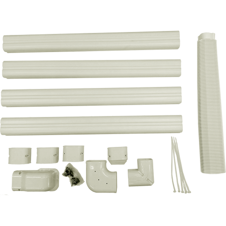 Pioneer Decorative PVC Line Cover Kit for Mini Split AC's & Heat Pumps (WYS-LCVR-KIT)