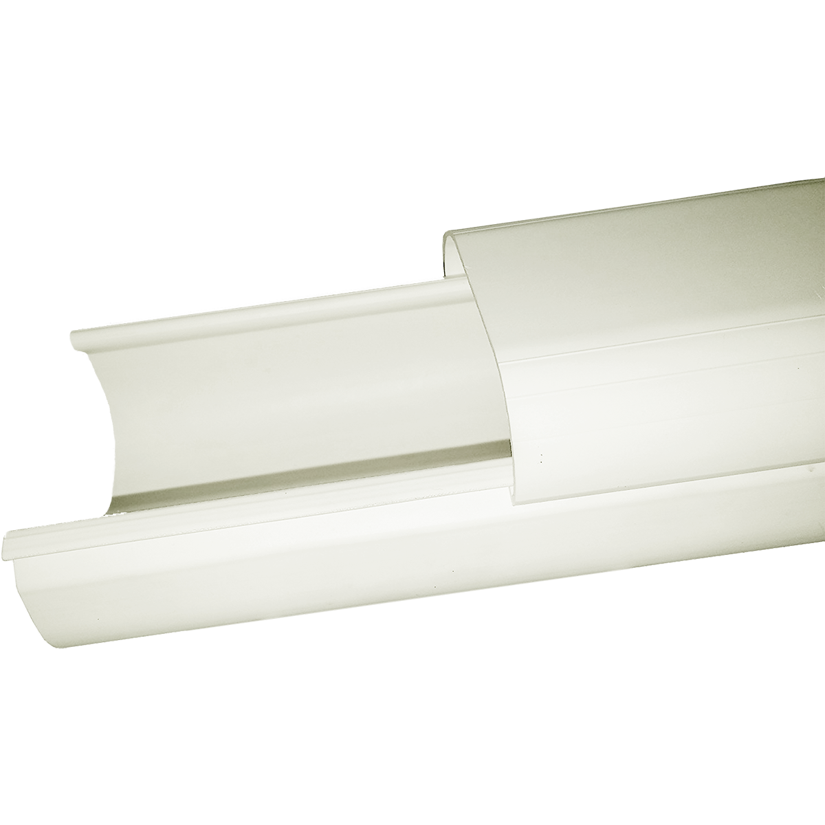 Pioneer Decorative PVC Line Cover Kit for Mini Split AC's & Heat Pumps (WYS-LCVR-KIT) - Straights in Use