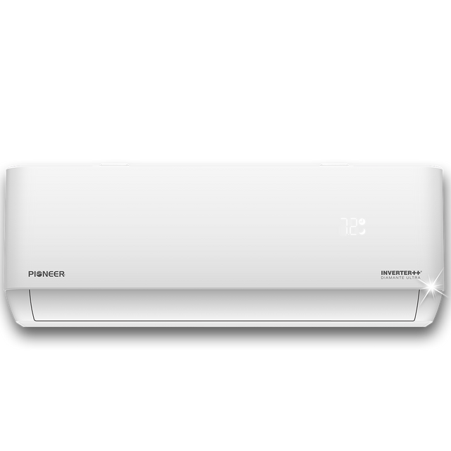 Pioneer Diamante Ultra 12,000 BTU Mini Split Heat Pump - Indoor Unit