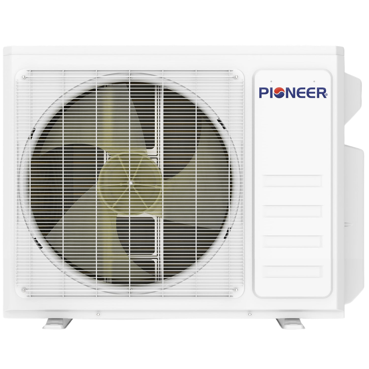 Pioneer Dual Zone Quantum Ultra Mini Split Heat Pump - Condenser Front