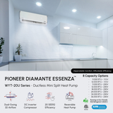 Pioneer Essenza Gen 2 Ductless Mini Split Heat Pump - Infographic 1