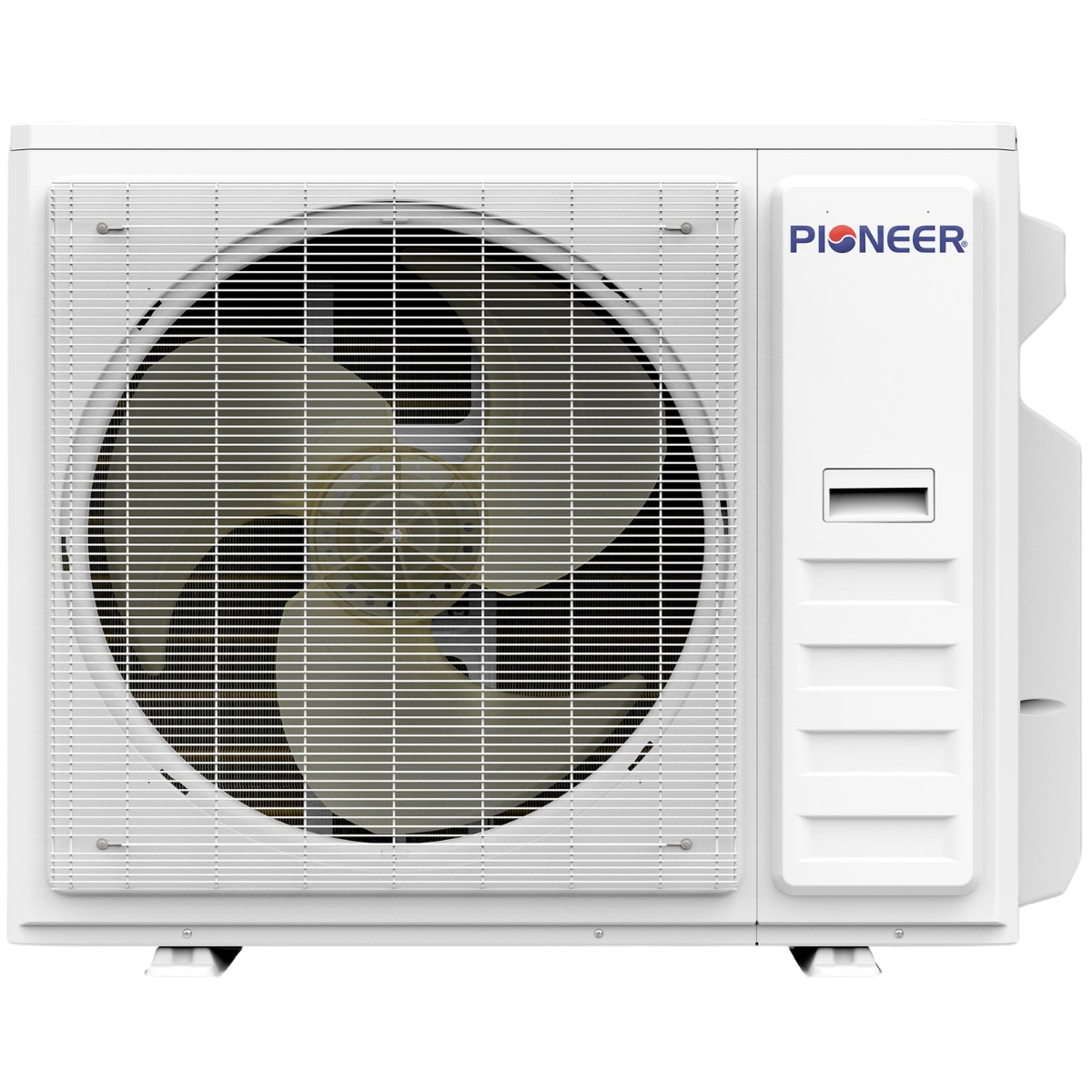 Pioneer Five-Zone Quantum Ultra Mini Split Heat Pump - Condenser Front