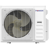 Pioneer Five-Zone Quantum Ultra Mini Split Heat Pump - Condenser Front