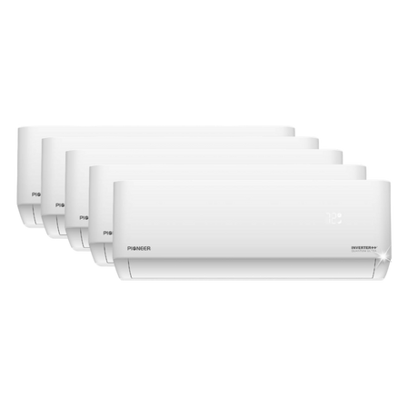 Pioneer Quantum Ultra Five-Zone Mini Split Heat Pump 