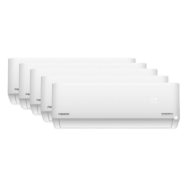 Pioneer Quantum Ultra Five-Zone Mini Split Heat Pump 