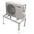Pioneer Floor Stand Bracket for Mini-Split Condenser Units - with Condenser