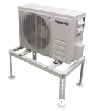 Pioneer Floor Stand Bracket for Mini-Split Condenser Units - with Condenser