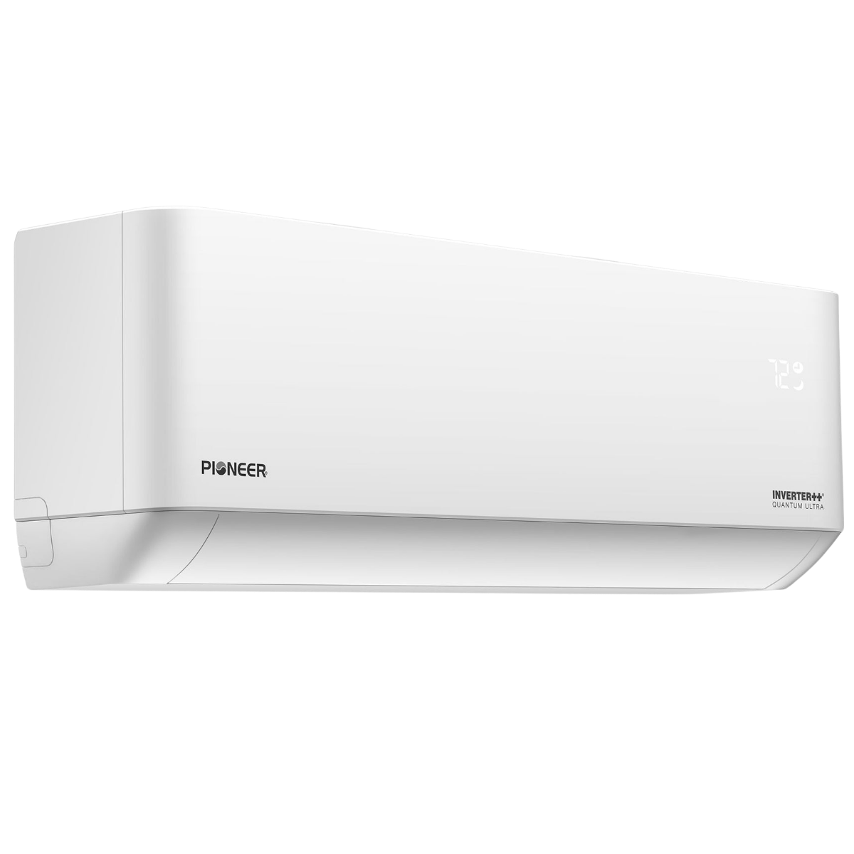 Pioneer Multi Zone Quantum Ultra Mini Split Heat Pump - Air Handler Angle 1