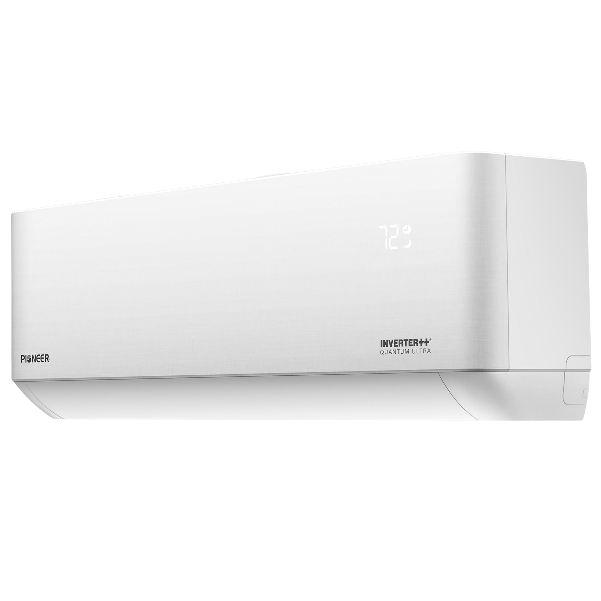 Pioneer Multi Zone Quantum Ultra Mini Split Heat Pump - Air Handler Angle 2