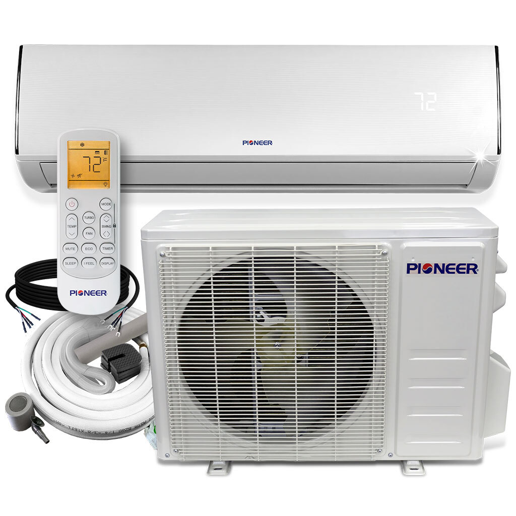 Pioneer Diamante Pro Series 9,000 BTU Ductless Mini Split w/ Heat