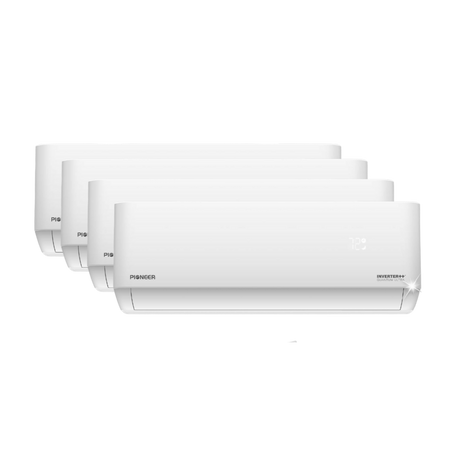Pioneer Quantum Ultra Quad-Zone Mini Split Heat Pump 