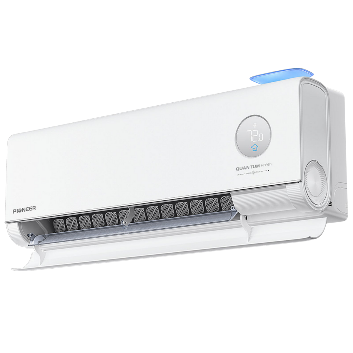 Pioneer Quantum Fresh 12,000 BTU High-Wall Mini-Split - Indoor Unit Angle 2