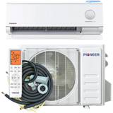 Pioneer Quantum Fresh 12,000 BTU High-Wall Mini-Split - w/ EZ Flex Pipe