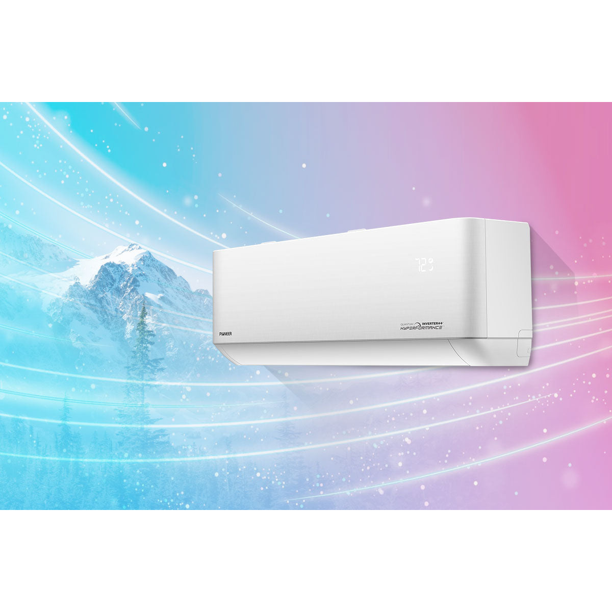 Pioneer Quantum Hyperformance Mini Split Heat Pump 230V - Lifestyle