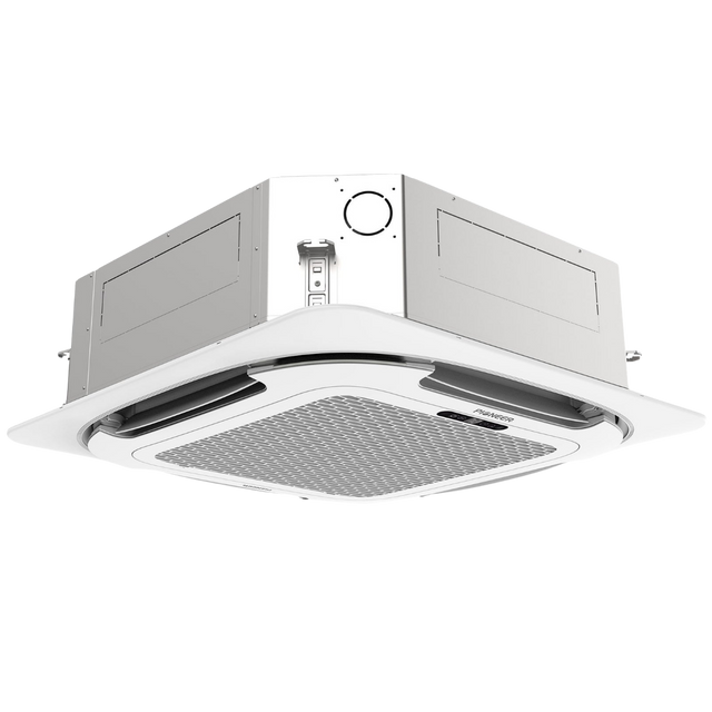 Pioneer Quantum Ultra Ceiling Cassette Ductless Mini Split - Evaporator Angle