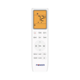 Pioneer Quantum Ultra High-Wall Series Ductless Mini Split - Remote Control
