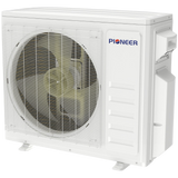 Pioneer Tri-Zone Quantum Ultra Mini Split - Condenser Angle