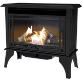 Pleasant Hearth 30,000 BTU Vent Free Gas Stove - Angle