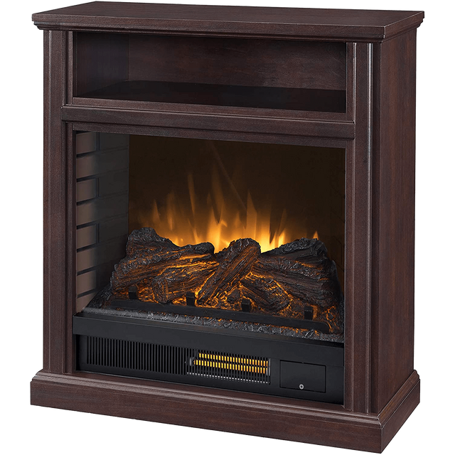 Pleasant Hearth Parkdale 30-In Mobile Infrared Electric Fireplace