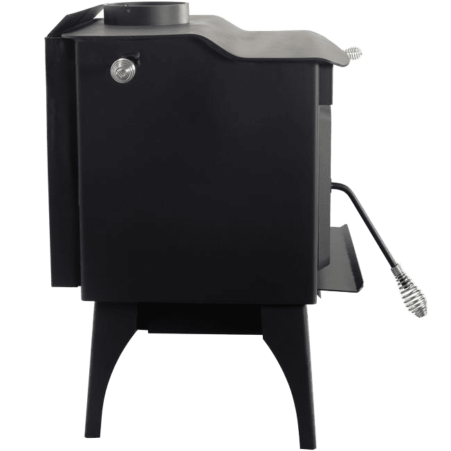 Pleasant Hearth Wood Burning Stove - Side View