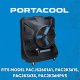  Replacement Media Set made for the Portacool Jetstream™ 260 - Infographic