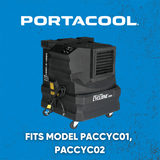 HydroTek™  Replacement Media Set for Portacool Cyclone™ 130 - Infographic 2
